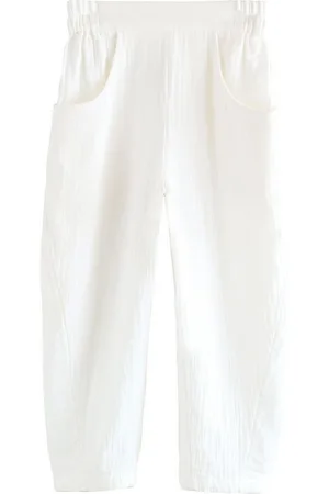Next Schlupfhose Schlupfhoe mit Barrel-Bein aus 100 % Baumwolle (1-tlg) - Verkäufer: Germany GmbH