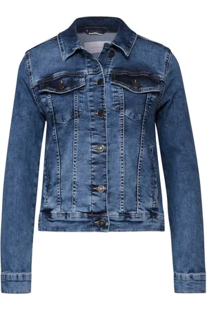 Street one Jackenblazer QR Denim-Jacket.medium blue - Verkäufer: Robert Ley Damen & Herrenmoden GmbH & Co KG
