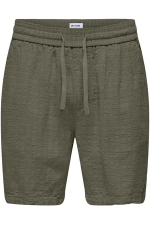 Only & Sons Shorts ONSTEL LINEN LATHAM 0257 SHORTS