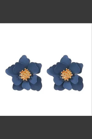 Karma Ohrstecker-Set Damen Ohrstecker Blumen – Florale Ohrringe für Frauen Blüten Ohrringe (Sommerschmuck bunte Ohrringe, Geschenkidee Damenschmuck), Statement Ohrschmuck Blüte, Trendige Ohrstecker - Verkäufer: Sanixa