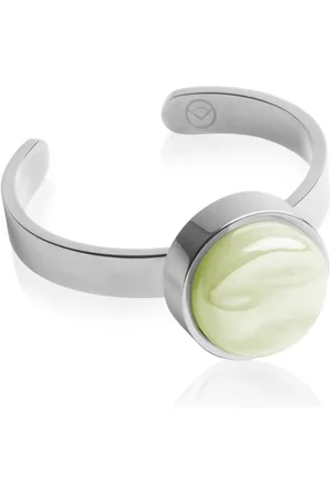 ALEXASCHA Fingerring Verstellbarer Ring mit Stein • 8mm - Verkäufer: