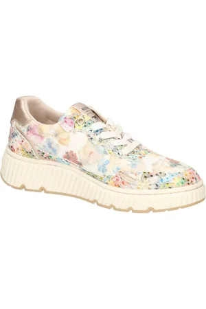 Mustang Sneaker, Pride Sneaker, Schnürschuh mit bunten Metallic-Besätzen