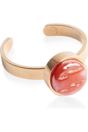 ALEXASCHA Fingerring Verstellbarer Ring mit Stein • 8mm - Verkäufer: