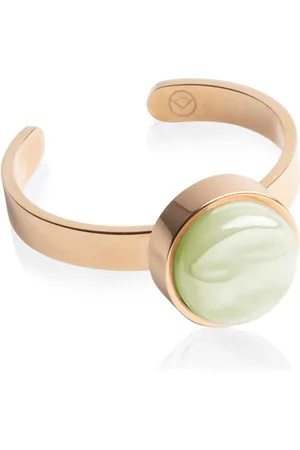 ALEXASCHA Fingerring Verstellbarer Ring mit Stein • 8mm - Verkäufer: