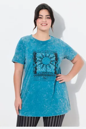 Angel of Style T-Shirt T-Shirt Komfort Fit glitzernde Sonne - Verkäufer: Popken Fashion Group