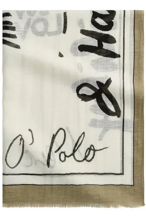 Marc O’ Polo Schal aus Baumwolle-Leinen-Mix