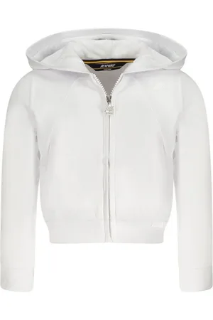 K-Way Sweatshirt Weißer Mädchen Kapuzenpullover mit - Verkäufer: Redeve