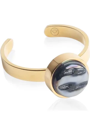 ALEXASCHA Fingerring Verstellbarer Ring mit Stein • 8mm - Verkäufer: