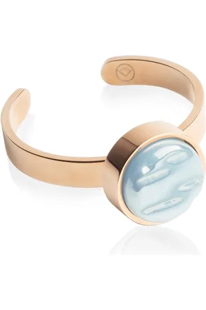 ALEXASCHA Fingerring Verstellbarer Ring mit Stein • 8mm - Verkäufer:
