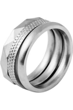 Akzent Fingerring Dacia aus Edelstahl, /matt, Gr. 52 - 58 (Einzeln), Damen Ring - Verkäufer: Shaghafi GmbH