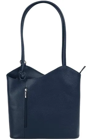 Cluty Cityrucksack, echt Leder, Made in Italy