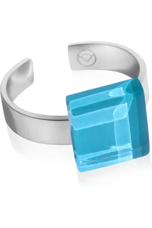 ALEXASCHA Fingerring Kleiner Ring mit Stein 10mm • größenverstellbar - Verkäufer: