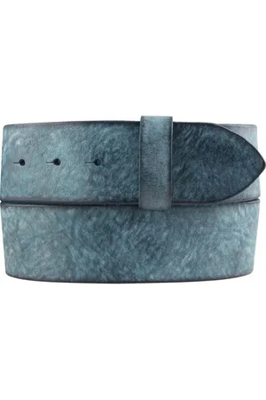 BELTINGER Ledergürtel Gürtel aus weichem Vollrindleder Used-Look ohne Schnalle 5 cm - Jeans- (1-St) - Verkäufer: Brazil Lederwaren