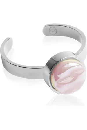ALEXASCHA Fingerring Verstellbarer Ring mit Stein • 8mm - Verkäufer: