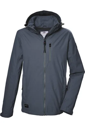 G.I.G.A. DX by killtec Softshelljacke GS 82 MN SFTSHLL JCKT Wasserabweisende, winddichte Herrenjacke mit abnehmbarer Kapuze