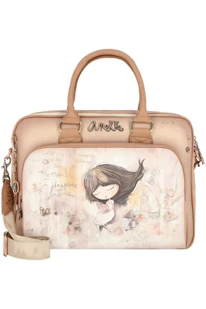 Anekke Aktentasche Nature, Polyurethan - Verkäufer: WE LOVE BAGS