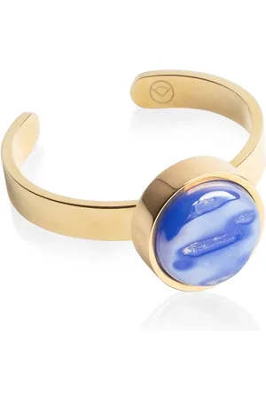 ALEXASCHA Fingerring Verstellbarer Ring mit Stein • 8mm - Verkäufer: