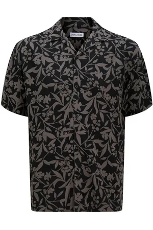 JACK & JONES Kurzarmhemd JJJEFF MONOCHROME RESORT SHIRT S/S JNR - Verkäufer: Dorins Kindermode