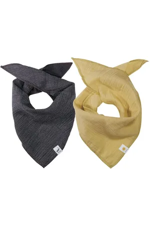 maximo Halstuch GOTS-Dreiecktuch, Doppelpack Musselinstoff, Musselin - Verkäufer: Strickmoden Bruno Barthel - & CAPO