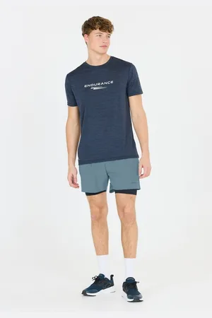 Endurance Shorts Kros Im 2-in-1-Design mit Quick Dry und Stretch-Funktion