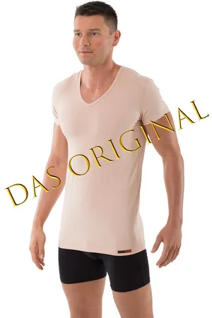ALBERT KREUZ Unterhemd V-Neck atmungsaktiv unsichtbar Kurzarm Bio (kein Set, kein Set) - Verkäufer: