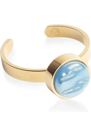 ALEXASCHA Fingerring Verstellbarer Ring mit Stein • 8mm - Verkäufer: