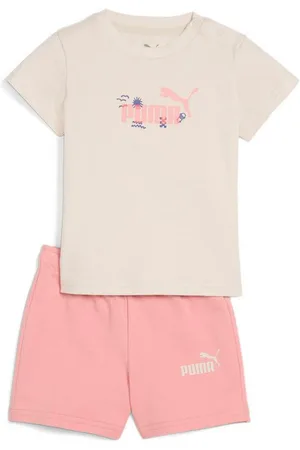 PUMA Trainingsanzug MINICATS SANDY ADVENTURES TEE AND SHORTS SET INF (2-tlg)