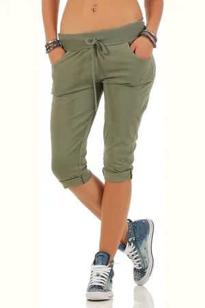 malito more than fashion Caprihose 83701 Schlupfform mit Bindeband Einheitsgröße - Verkäufer: malito