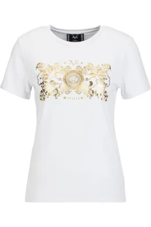 19V69 Italia Kurzarmshirt - by VERSACE -kurzarm Shirt - BELLA LION - Verkäufer: Schneider Fashion Store