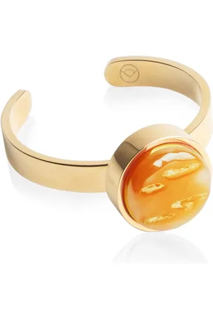ALEXASCHA Fingerring Verstellbarer Ring mit Stein • 8mm - Verkäufer: