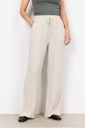 soyaconcept Culotte Hose SC-POULA mit Streifen in Cream (1-tlg) Tunnelzugbändchen - Verkäufer: CONCEPT Mode