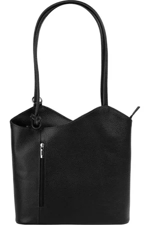 Cluty Cityrucksack, echt Leder, Made in Italy