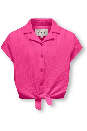ONLY Blusenshirt KOGTHYRA CAPSLEEVE KNOT SHIRT WVN - Verkäufer: Gebr. Leffers GmbH & Co. KG