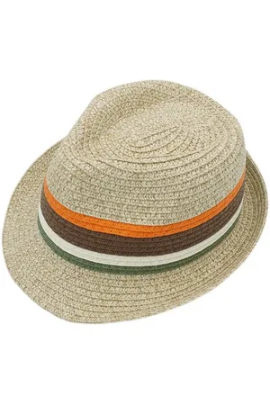 maximo Strohhut MINI BOY-Trilby, Streifen (1-St) - Verkäufer: Strickmoden Bruno Barthel - & CAPO