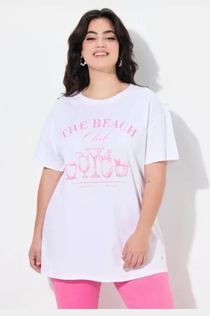 Angel of Style T-Shirt T-Shirt Boxy Fit Cocktails Halbarm - Verkäufer: Popken Fashion Group