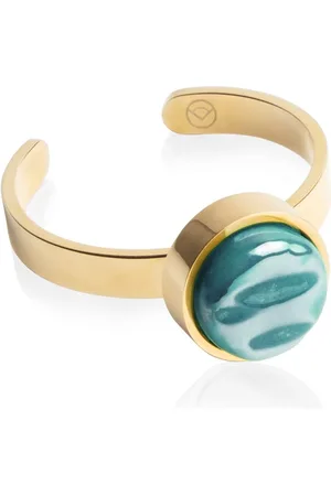 ALEXASCHA Fingerring Verstellbarer Ring mit Stein • 8mm - Verkäufer:
