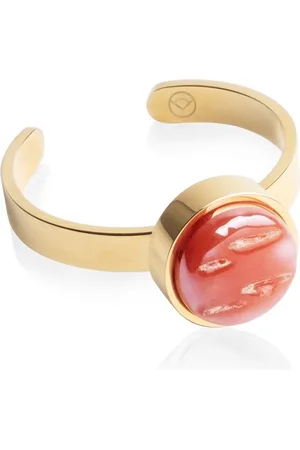 ALEXASCHA Fingerring Verstellbarer Ring mit Stein • 8mm - Verkäufer: