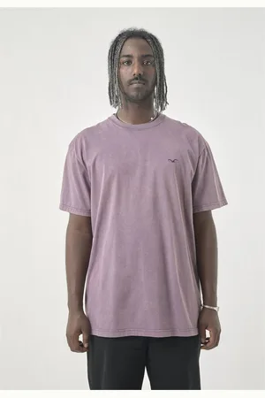 Cleptomanicx T-Shirt Boxy Tee Ligull Washed mit lockerem Schnitt