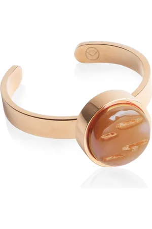 ALEXASCHA Fingerring Verstellbarer Ring mit Stein • 8mm - Verkäufer: