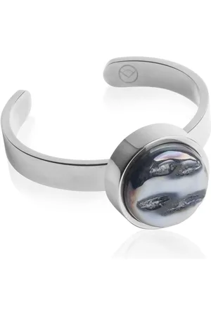 ALEXASCHA Fingerring Verstellbarer Ring mit Stein • 8mm - Verkäufer: