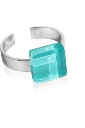 ALEXASCHA Fingerring Kleiner Ring mit Stein 10mm • größenverstellbar - Verkäufer: