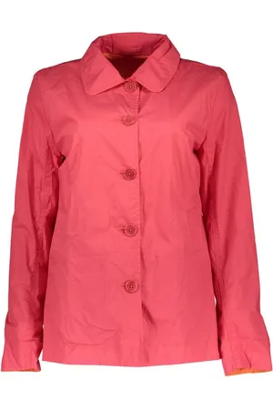 GANT Outdoorjacke Reversible Rote Damensportjacke mit Knöpfen und Logo - Verkäufer: Redeve