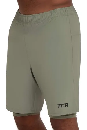 TCA Trainingsshorts Herren 2 in 1 Laufhose mit Kompressionshose - / , L (1-tlg) - Verkäufer: SellerX Commerce
