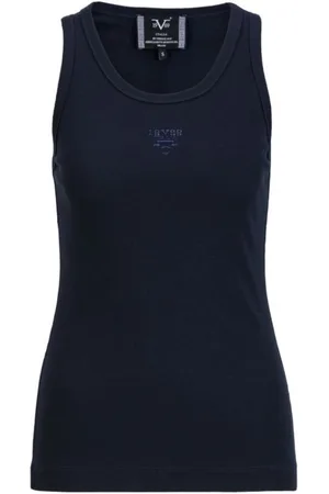 19V69 Italia Ripptanktop – Benice Top mit Logo-Patch - Verkäufer: Schneider Fashion Store