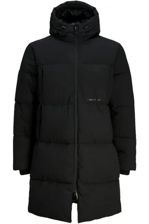 JACK & JONES Steppjacke Jorvesterbro Long Puffer Jacket mit verstellbarer Kapuze - Verkäufer: bonvenon