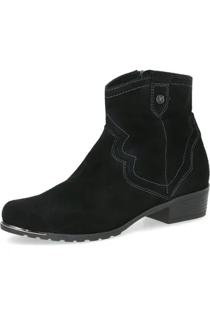 Caprice 9-25306-43 004 Black Suede Stiefelette - Verkäufer: Schuhkings