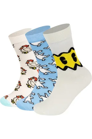 Happy Socks Basicsocken Rooster-Bunny-Chicken Socks aus weicher Baumwolle - Verkäufer: GoJungo GmbH