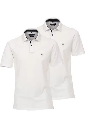 Casa Moda Poloshirt 2er Pack Basic (Spar-Set, 2-tlg) Poloshirt - Baumwolle - Atmungsaktiv - Mit Stretchanteil - Verkäufer: simply4you