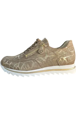 Waldläufer Damen Schnürschuh HAIBA 923019-406-060 lightgold Schnürschuh - Verkäufer: DerSchuhhaendler