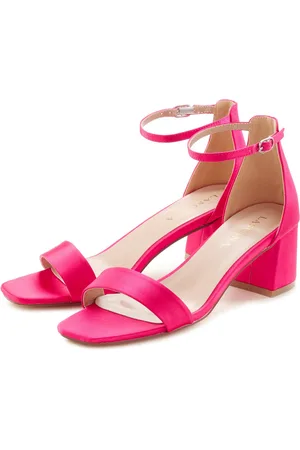 Lascana Sommerschuh Sandalette mit Blockabsatz, Sandale, Sommerschuh VEGAN